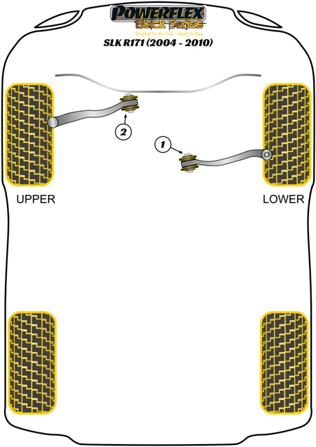 Mercedes-Benz Front Lower Arm Inner Bush Camber Adjustable
