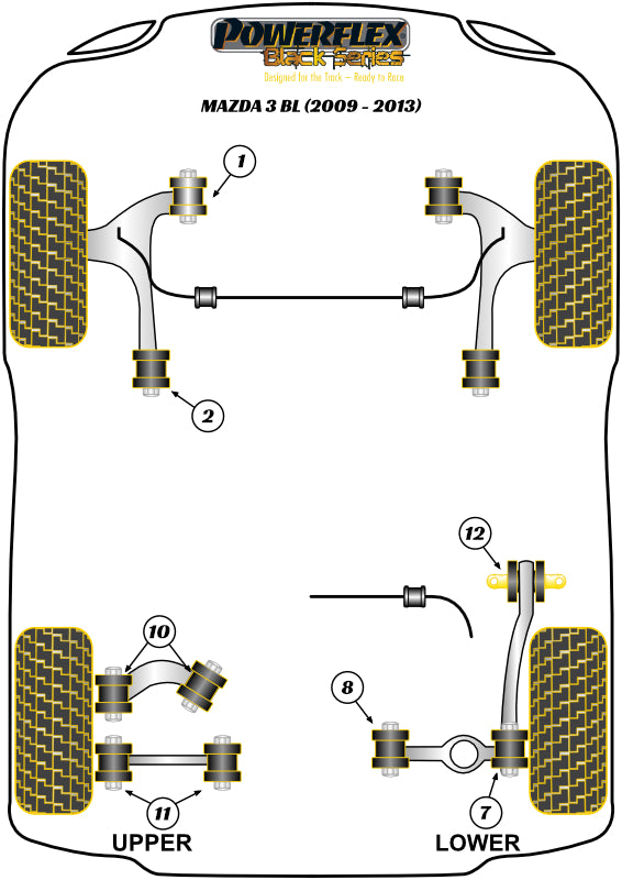 Rear Upper Control Arm Bush