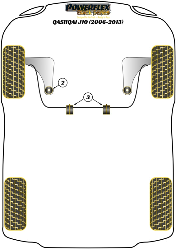 Nissan Front Anti Roll Bar Bush 23mm