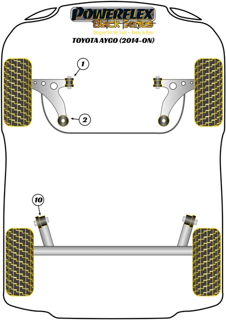 Front Wishbone Front Bush