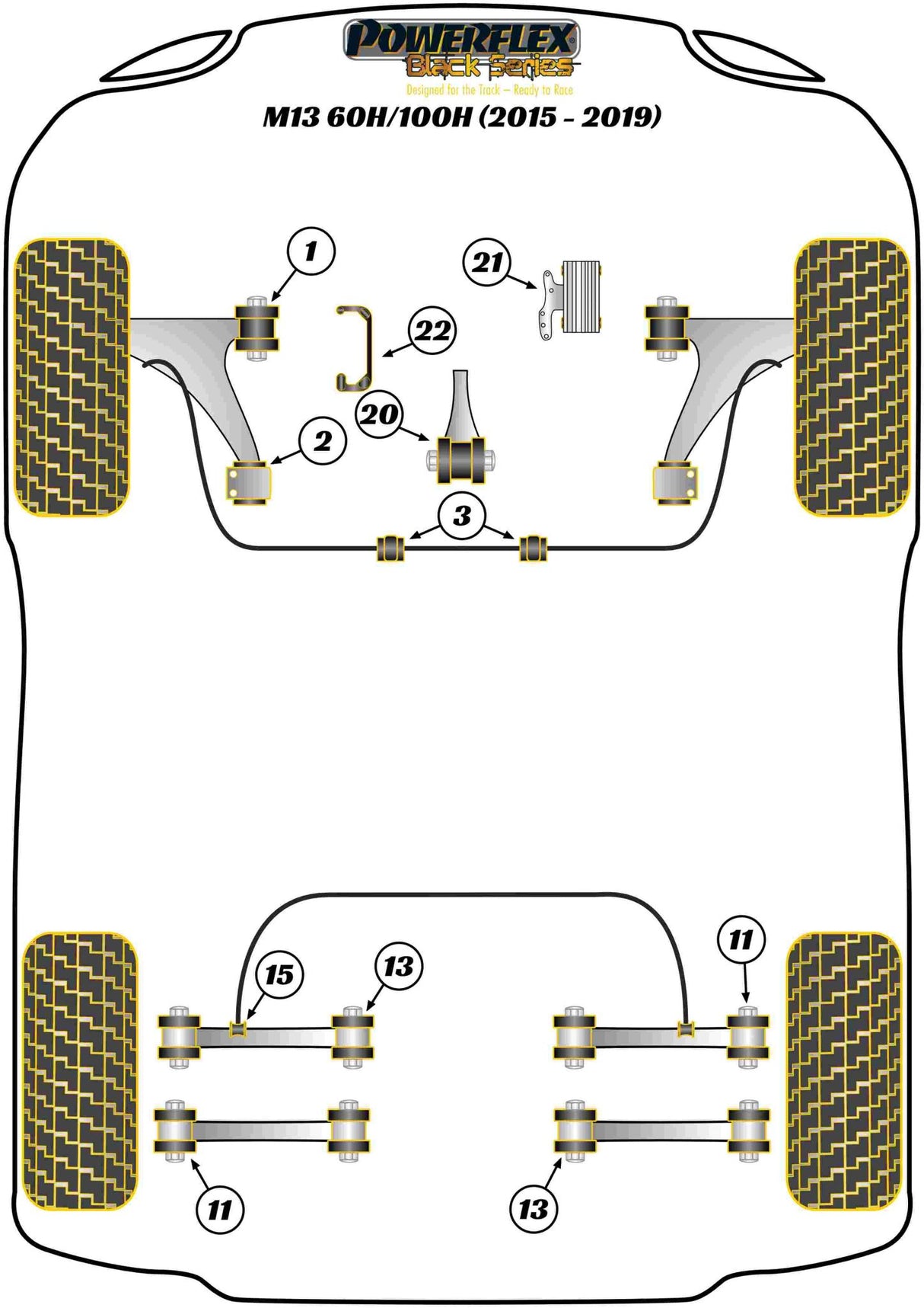 Gearbox Mounting Bush Insert