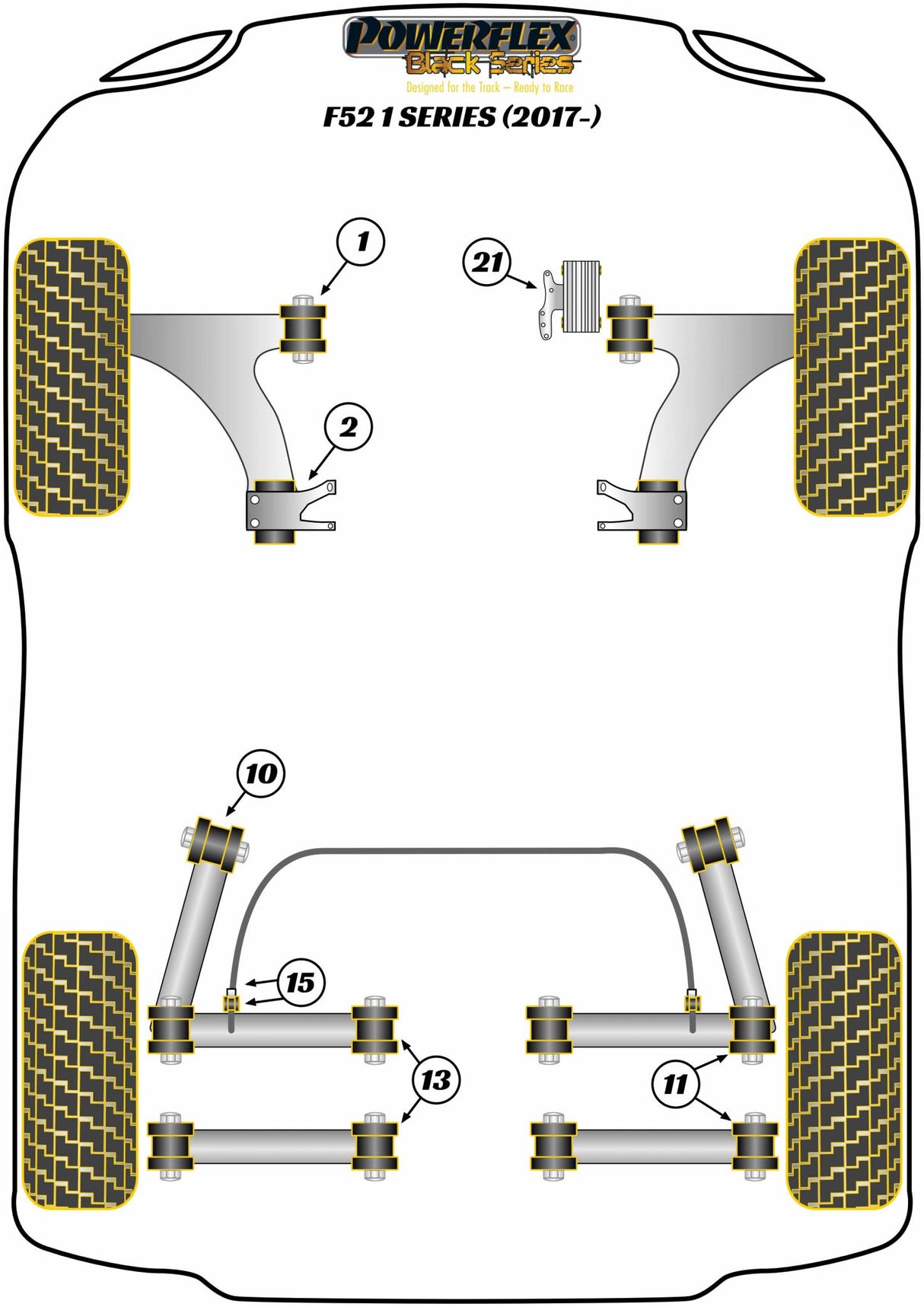 Rear Upper Arm Inner Bush