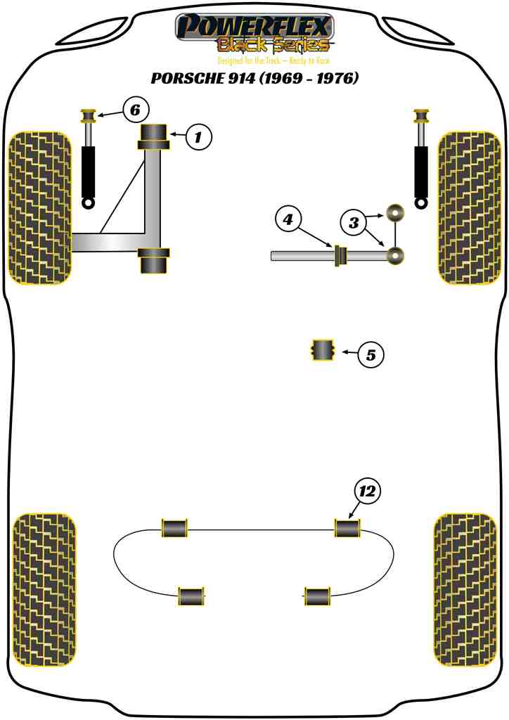 Porsche Steering Column Bearing Support Bush