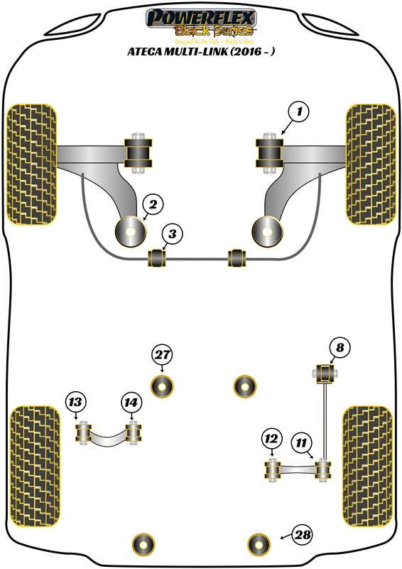 Rear Upper Wishbone Inner Bush