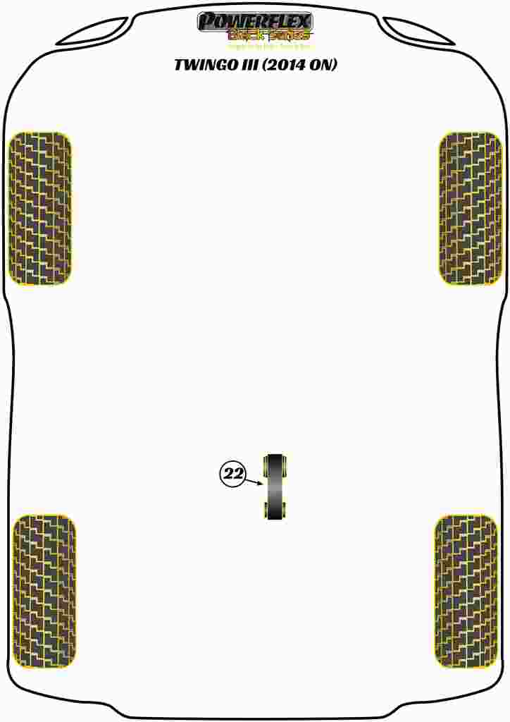 Gearbox Mounting Bush Insert
