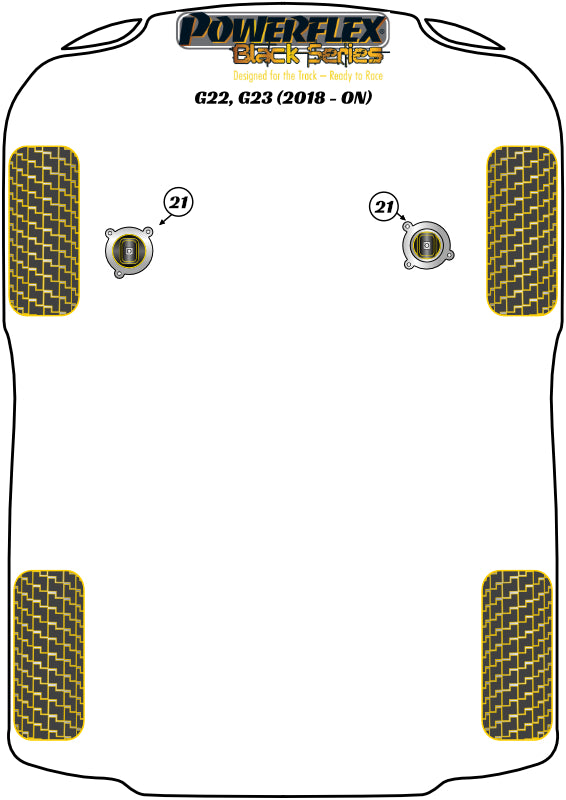 BMW Engine Mount Insert Kit