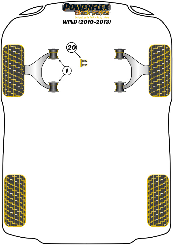 Renault Lower Engine Mount Insert