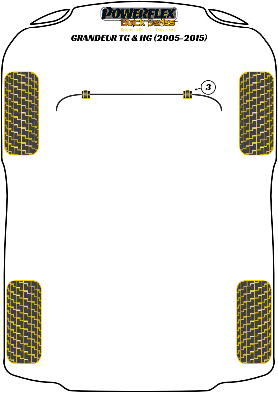 Front Anti Roll Bar Bush 22.5mm