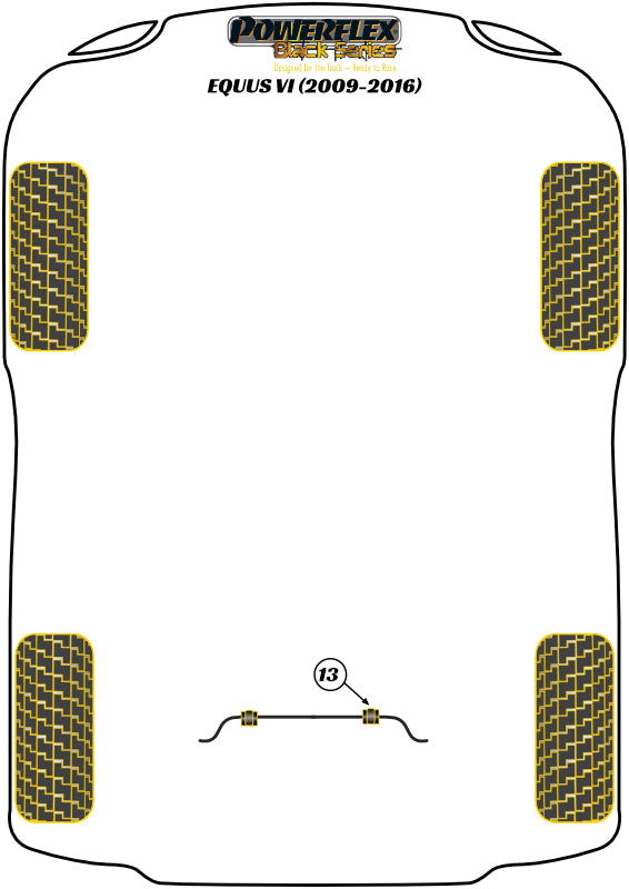 Rear Anti Roll Bar Bush 19.3mm