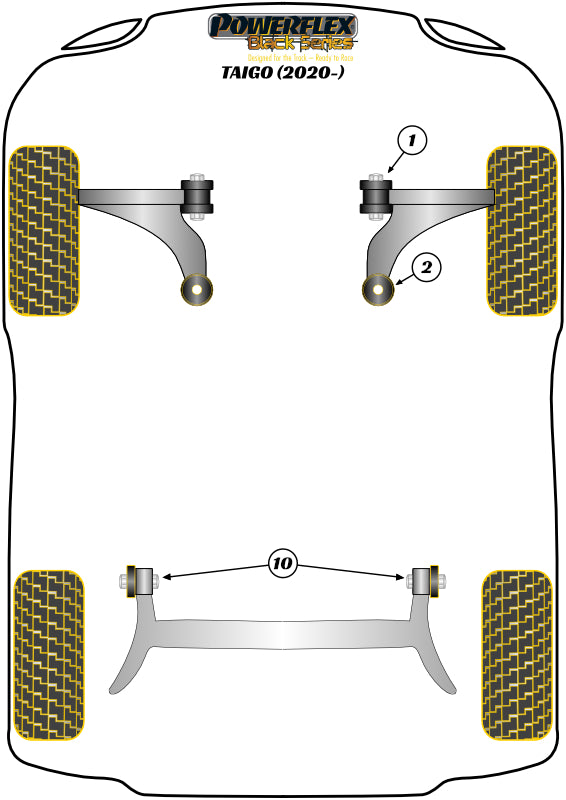 Front Wishbone Front Bush 30mm