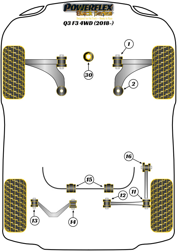 Rear Upper Wishbone Outer Bush