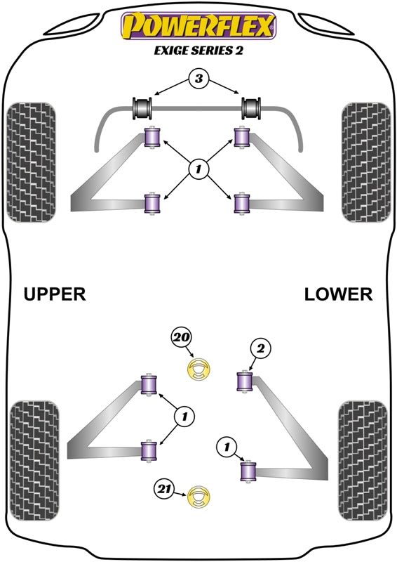 Front Anti Roll Bar Bush 19mm