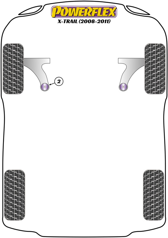 Nissan Front Wishbone Rear Bush