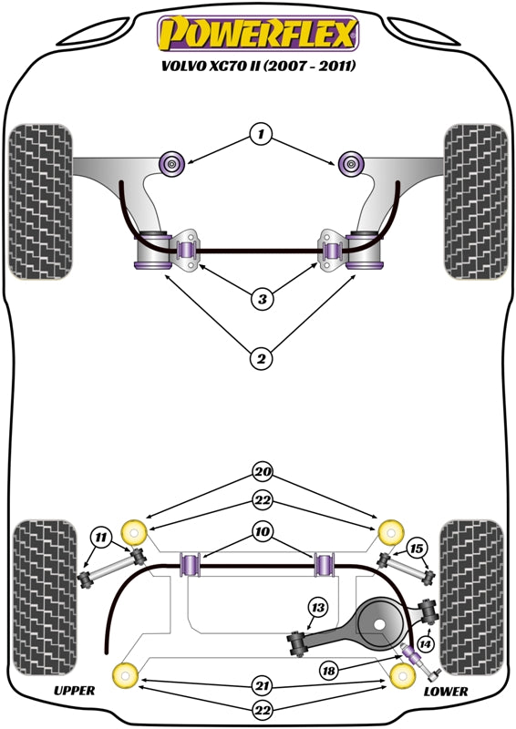 PowerAlign Camber Bolt Kit (14mm)