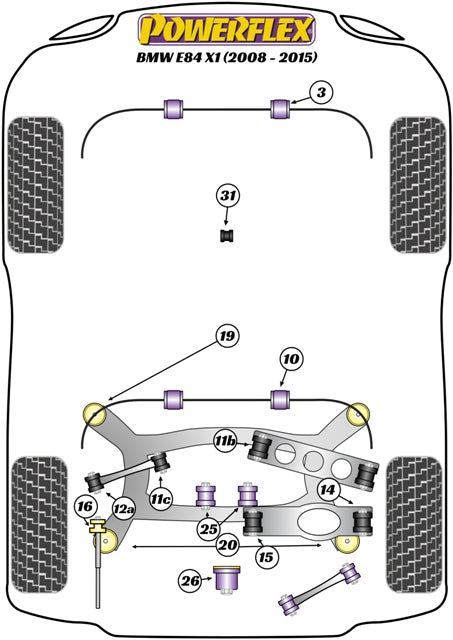 BMW Rear Subframe Front Mounting Bush