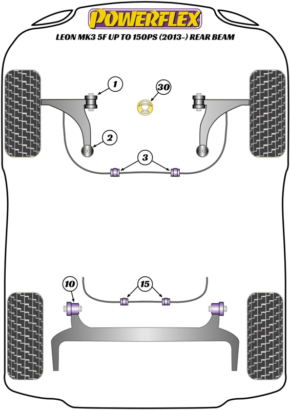 Lower Engine Mount Insert (Large) Diesel