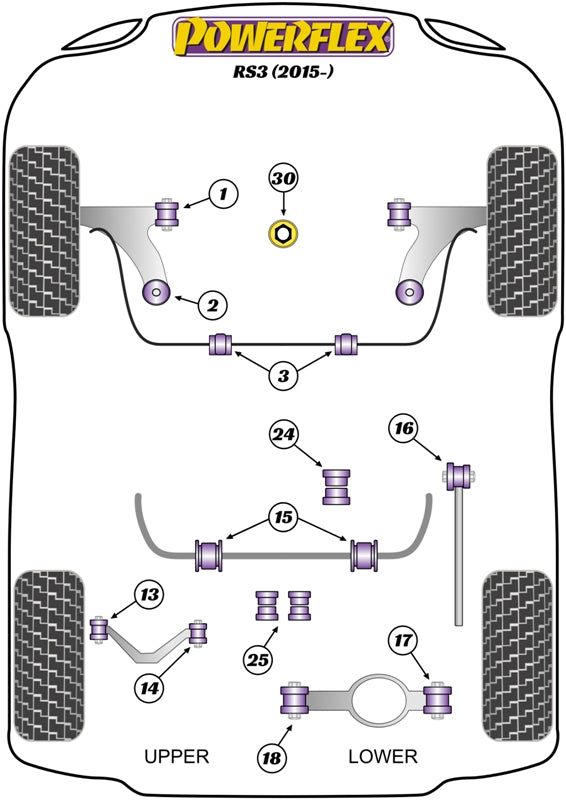 Rear Upper Wishbone Outer Bush
