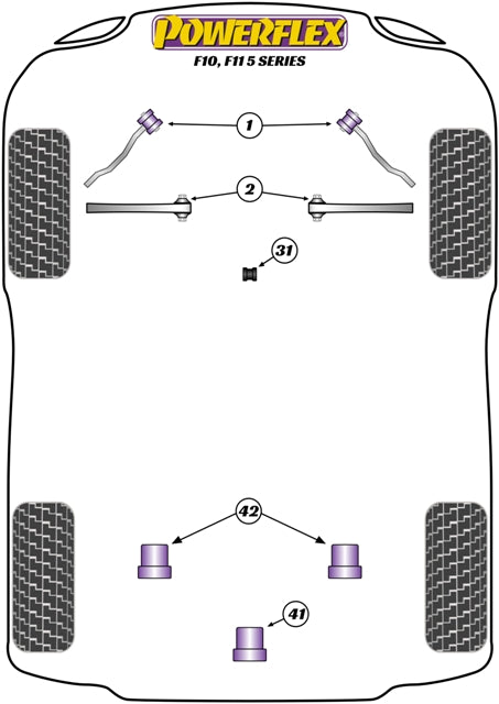 Rear Diff Front Mounting Bush