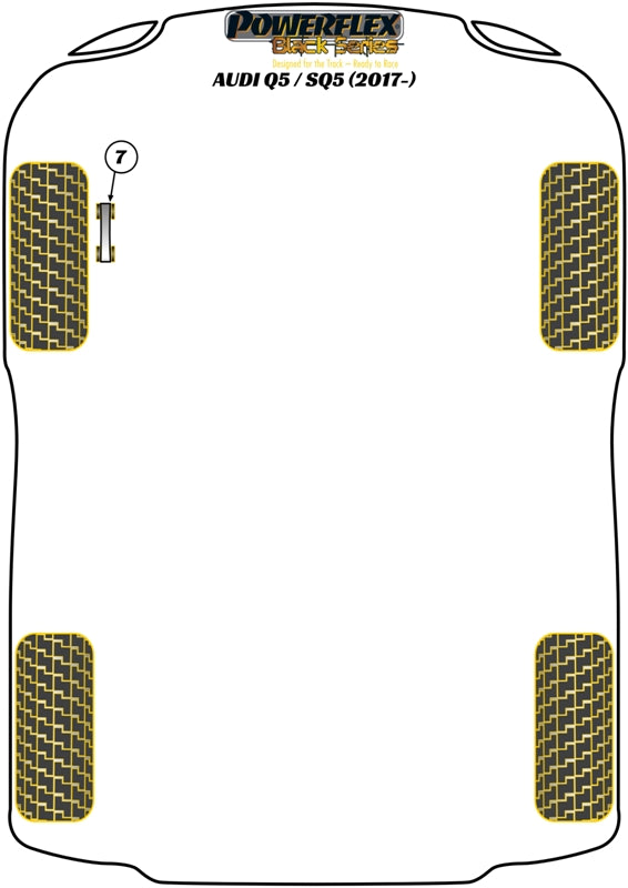 Front Anti Roll Bar Link Bush 10mm