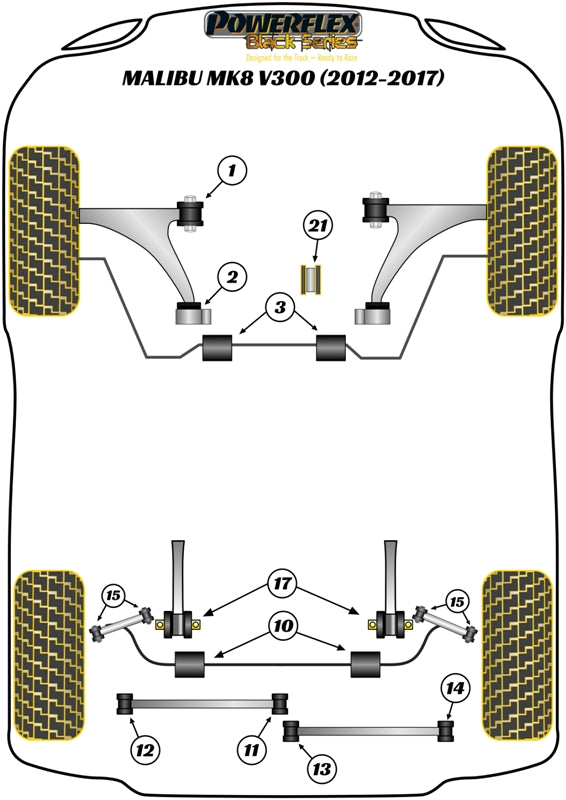 Rear Upper Arm Inner Bush