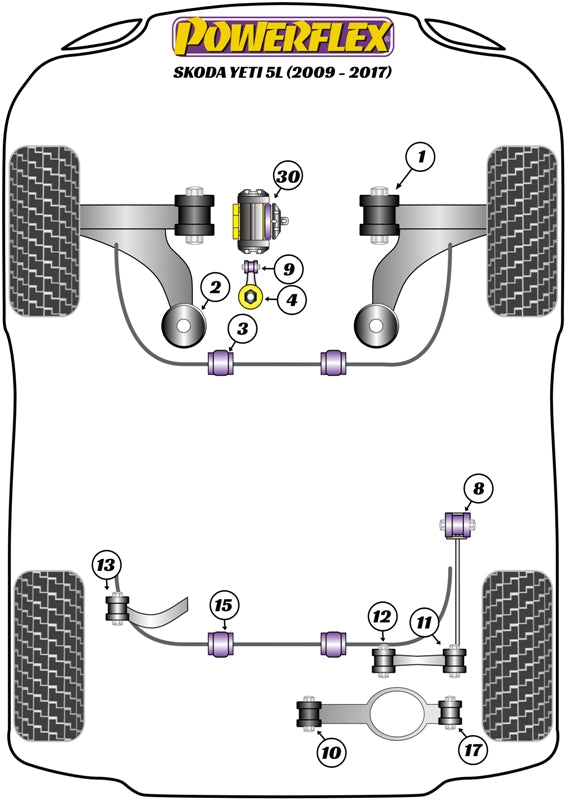 Lower Engine Mount Small Bush