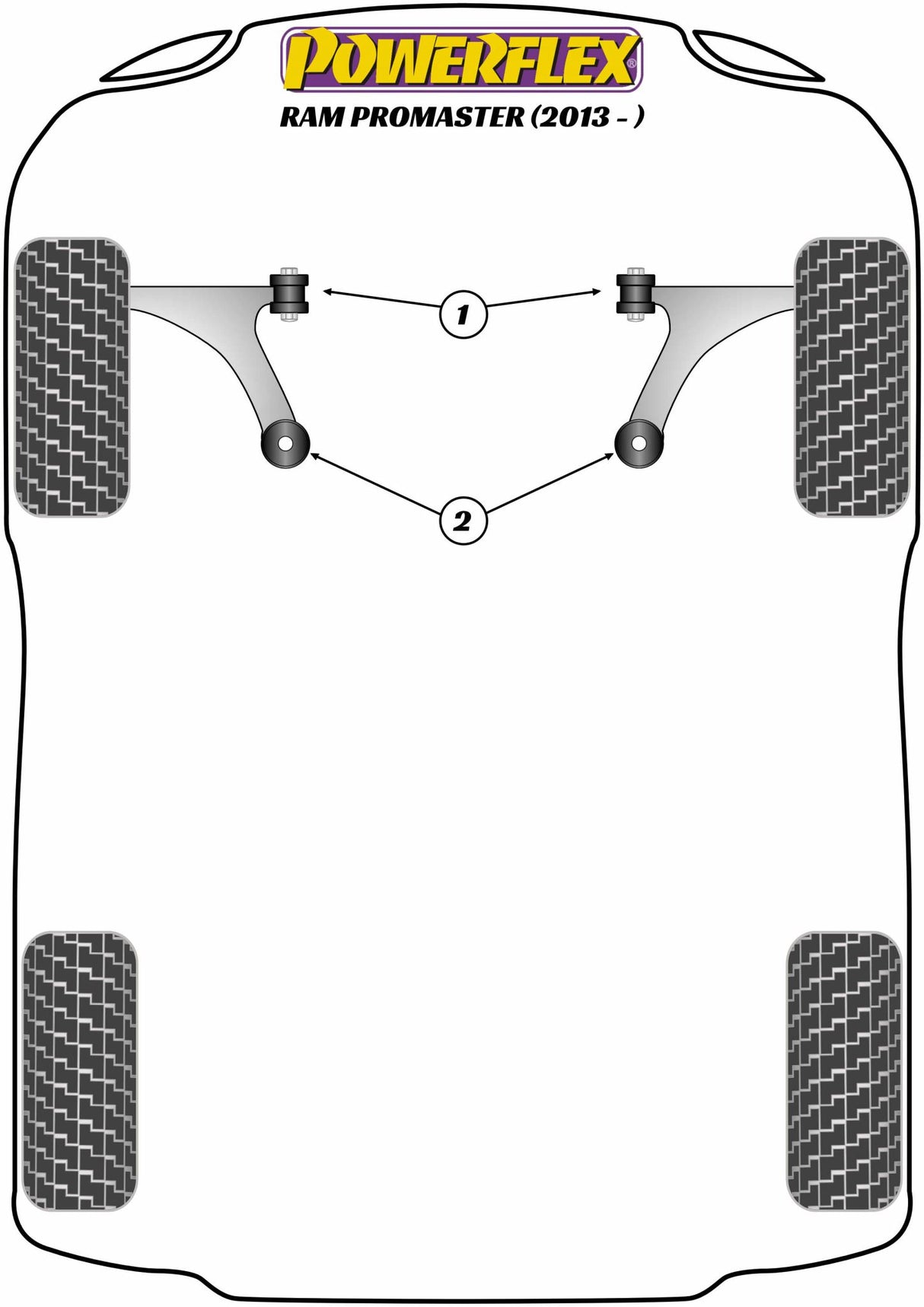 Front Wishbone Rear Bush