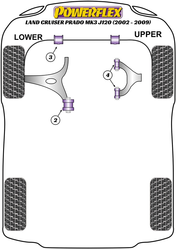 Front Anti Roll Bar Bush 30mm