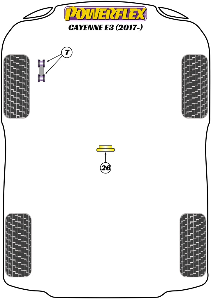 Transmission Mount Insert (Petrol)