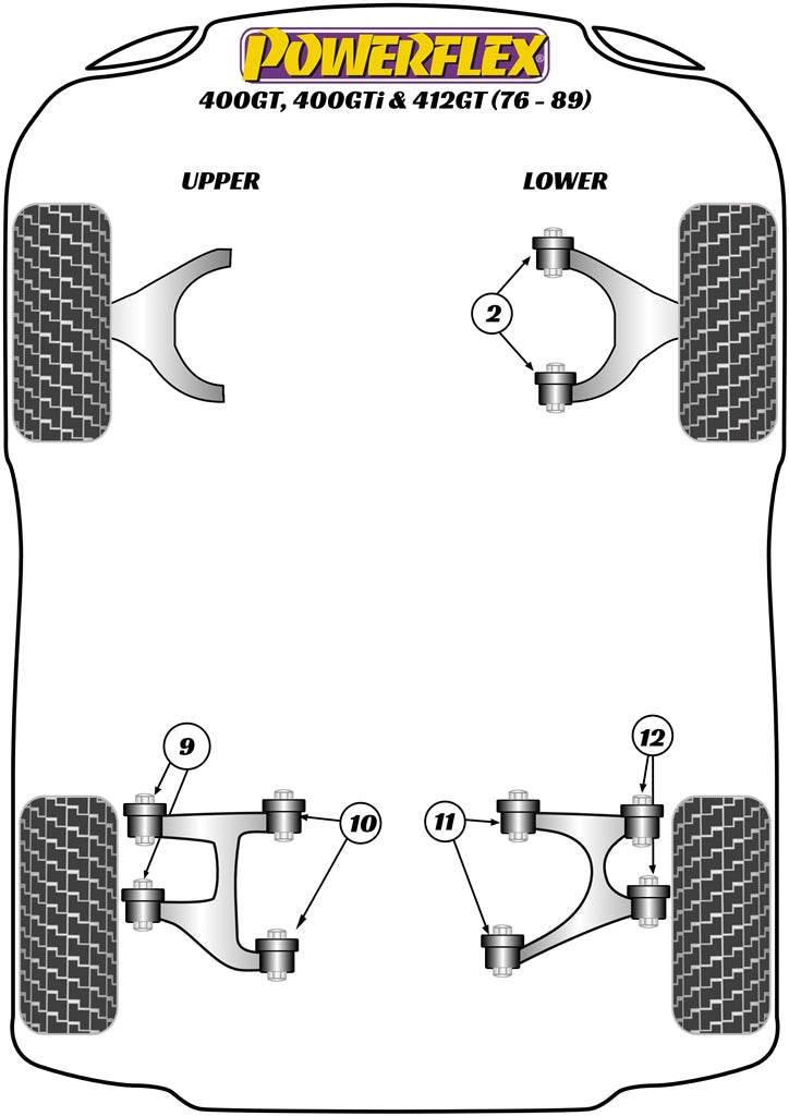 Ferrari Rear Lower Wishbone Inner Bush