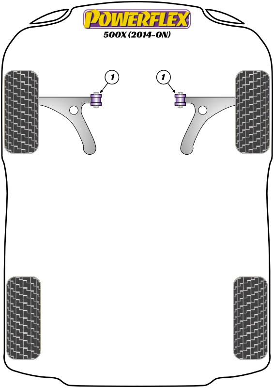 Front Wishbone Front Bush 14mm