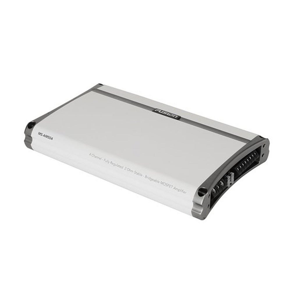 FUSION MS-AM504 4 CHANNEL MARINE AMPLIFIER - 010-01500-00