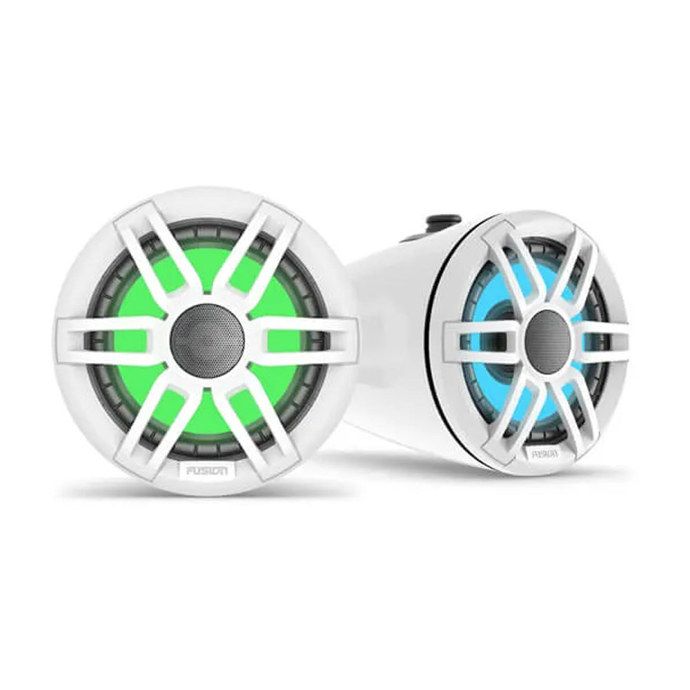 FUSION 6.5" 200W XS SERIES SPORTS MARINE WAKE TOWER SPEAKERS WHIT - 010-02583-00