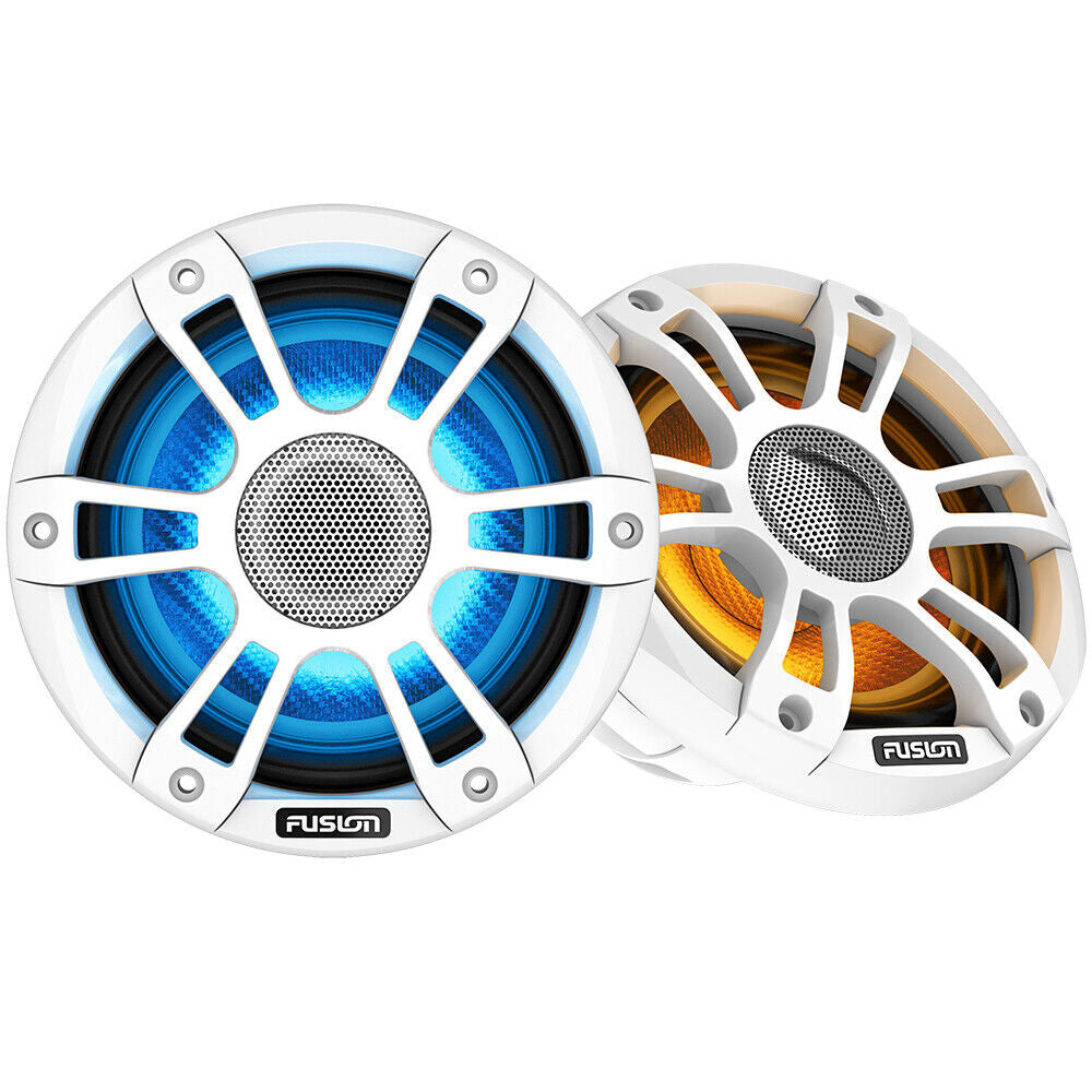 FUSION 7.7" SERIES 3I SPORTS SPEAKERS WHITE WITH CRGBW - 010-02772-10