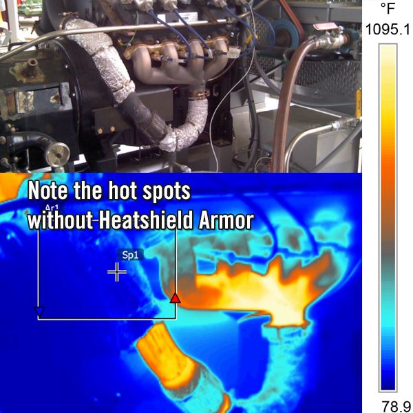 HEATSHIELD ARMOUR HOT PIPE KIT 1/2" 300MM X 900MM + TIES - 176001