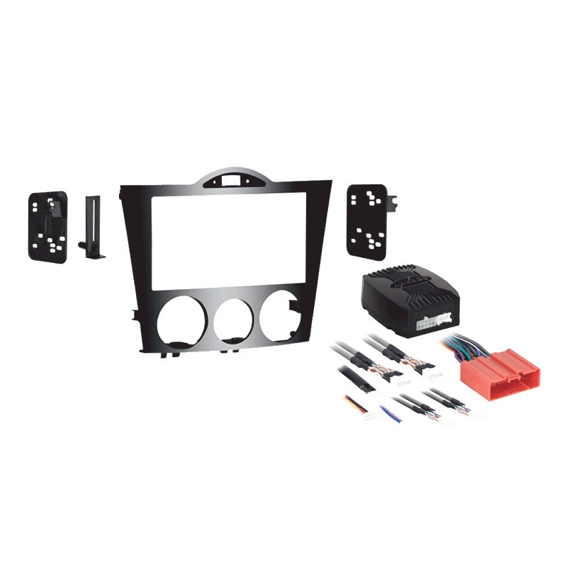 FITTING KIT MAZDA RX-8 2004 - 2008 DOUBLE DIN HIGH GLOSS - 95-7510HG