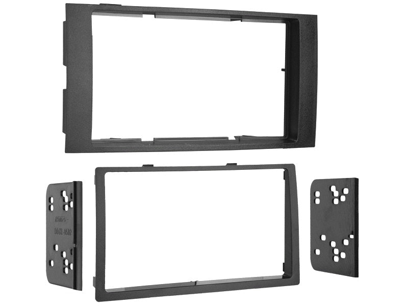 FITTING KIT VW TOUAREG 2003 - 2010 DOUBLE DIN (BLACK) - 95-9009