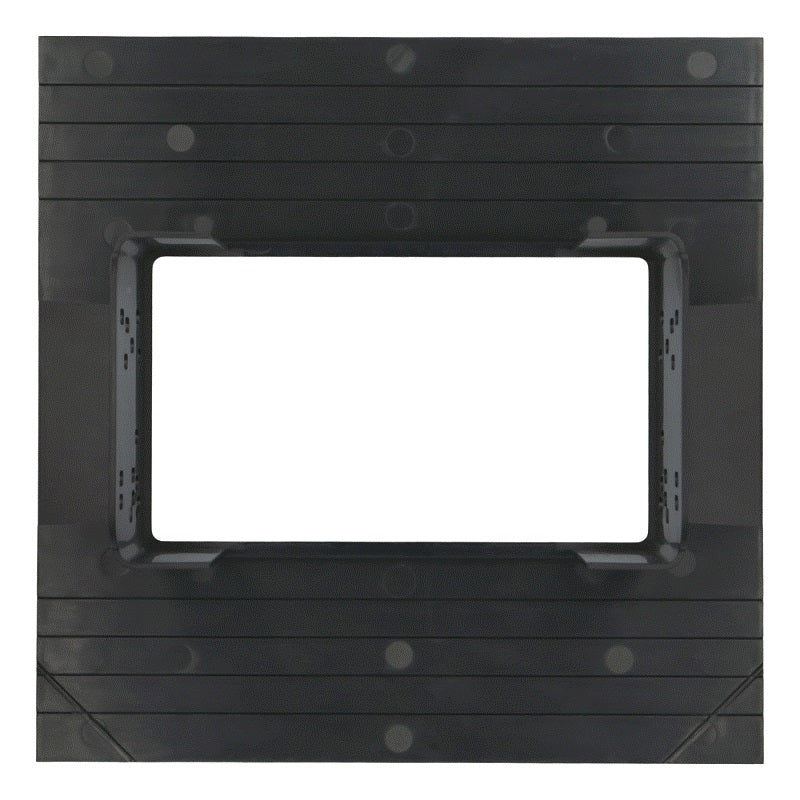 FITTING KIT UNIVERSAL RADIO DASH KIT DOUBLE DIN HOLE (BLACK) - 95-9999