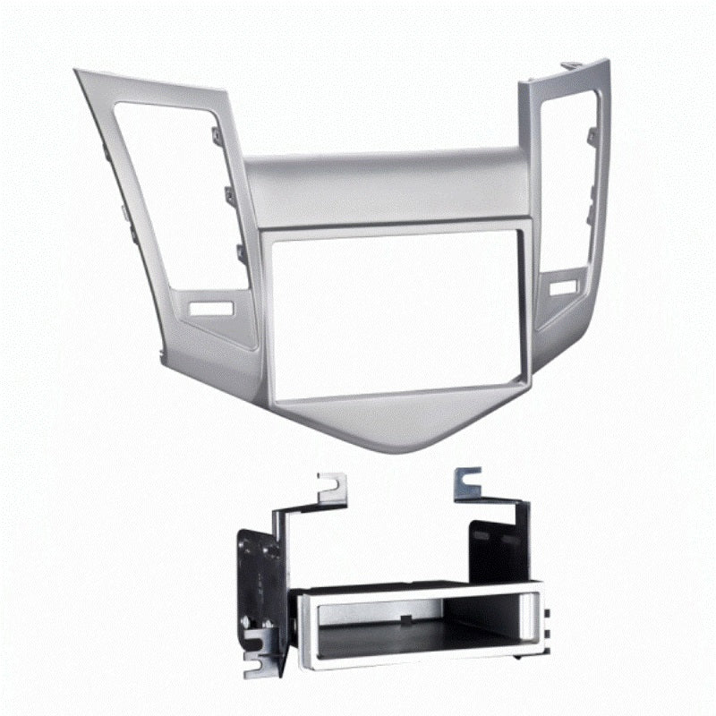 FITTING KIT HOLDEN CRUZE 2009 - 2016 DIN & DOUBLE DIN (SILVER) - 99-3011S