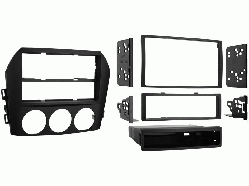 FITTING KIT MAZDA MX5 , MIATA 2006 - 2008 DIN & DOUBLE DIN (BLACK) - 99-7506