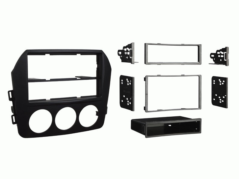 FITTING KIT MAZDA MX5 , MIATA 2009 - 2015 DIN & DOUBLE DIN (BLACK) - 99-7519B