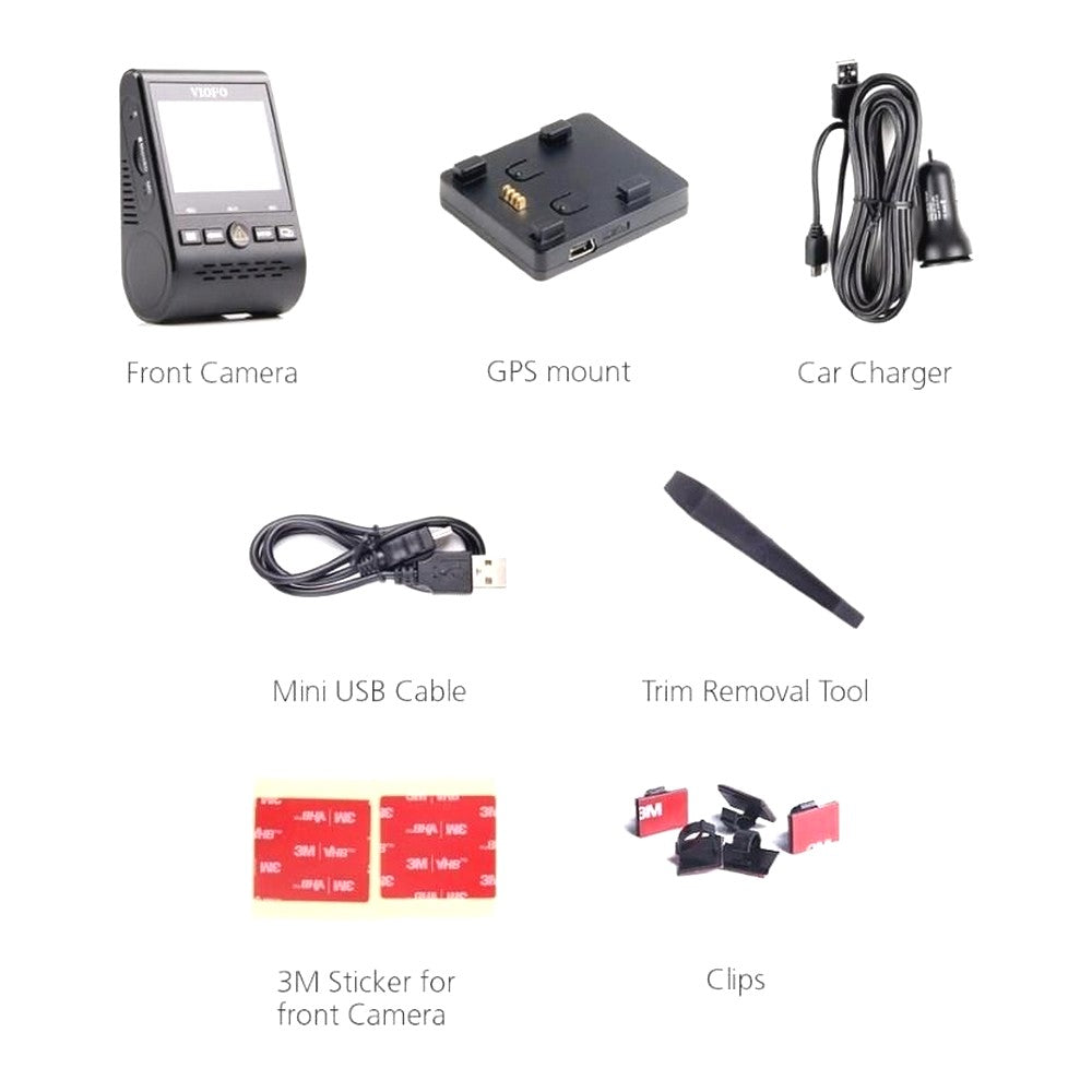 VIOFO DASHCAM 1080P A129 SINGLE CAMERA WIFI + GPS - A129-G