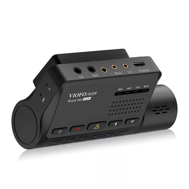 VIOFO DASHCAM 2K FRONT + 1080P REAR + 1080P A139 3 CHANNNEL IR 2.4G/ - A139-3CH