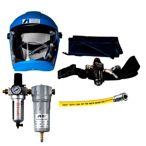 IWATA AIRFED MASK KIT - BELT/REG/2 STAGE FILTER + 10M HOSE - AF2109CFRB