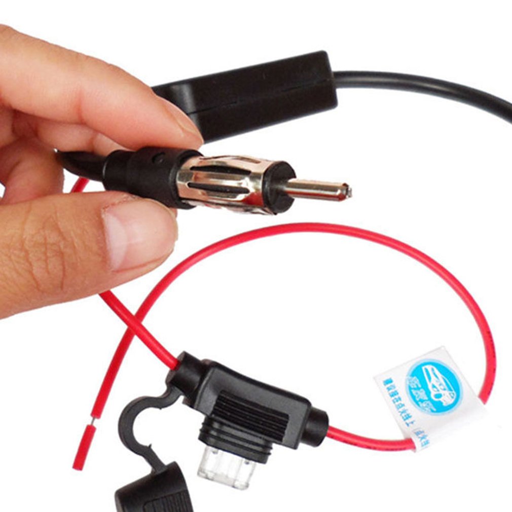 UNIVERSAL FM SIGNAL AMPLIFIER ANTI-INTERFERENCE AERIAL BOOSTER ADAPTER - ANT-208