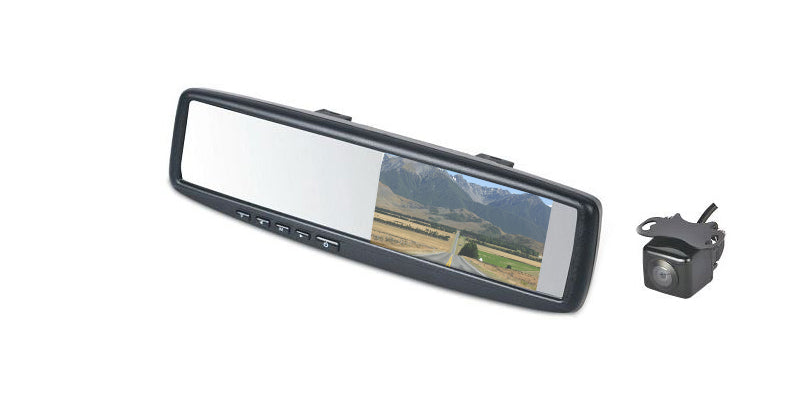 4.3" AUTOVIEW MIRROR KIT WITH BLUETOOTH - AVUM-04CKB