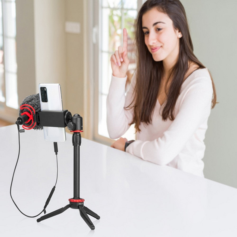 BOYA VLOGGING KIT 1 INCL. MINI TRIPOD BY-MM1 COLD SHOE MOUNT - BY-VG330