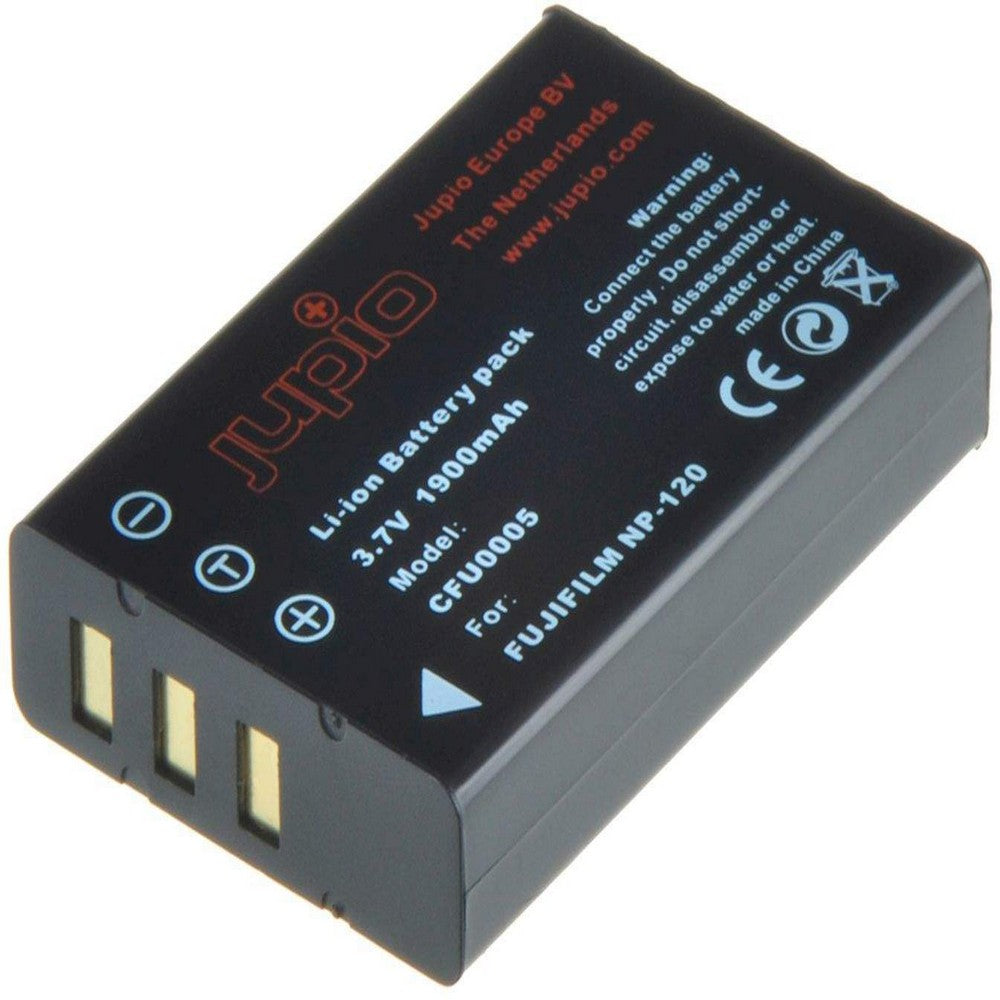 JUPIO CAMERA BATTERY FUJI NP-120 3.7V 1900MAH - CFU0005