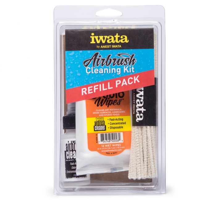 IWATA AIRBRUSH CLEANING KIT REFILL PACK - CL150