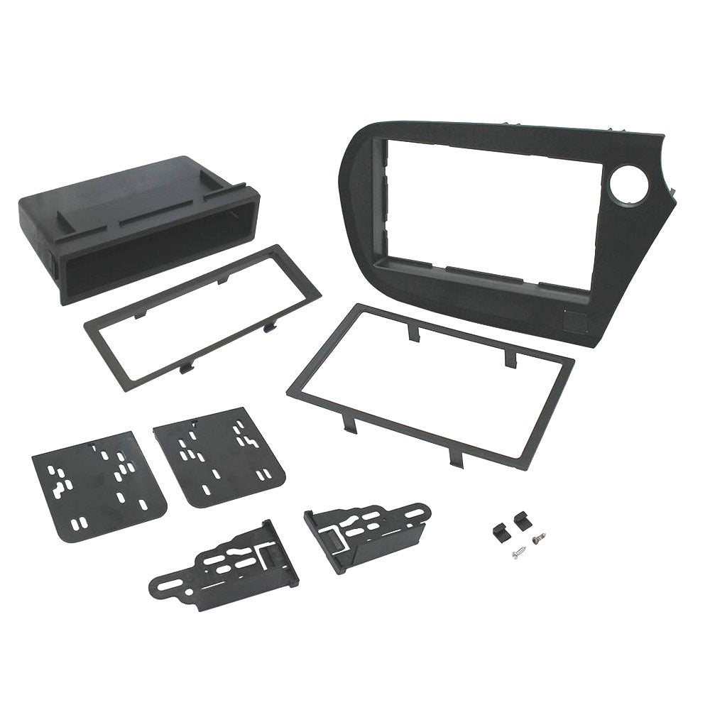 FITTING KIT HONDA INSIGHT 2009 - 2015 DIN & DOUBLE DIN (BLACK) - CT23HD12