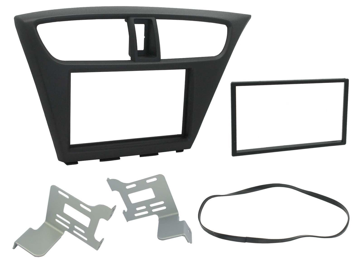 FITTING KIT HONDA CIVIC HATCHBACK 2012 - 2015 DOUBLE DIN (BLACK) - CT23HD25